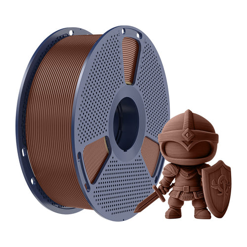 SUNLU PLA+ - Filament 3D robuste 1,75 mm 1 kg (chocolat) : impression