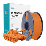 SUNLU PLA+ High-Speed - Filament 3D rapide et robuste 1,75 mm 1 kg (orange) : HS orange bobine
