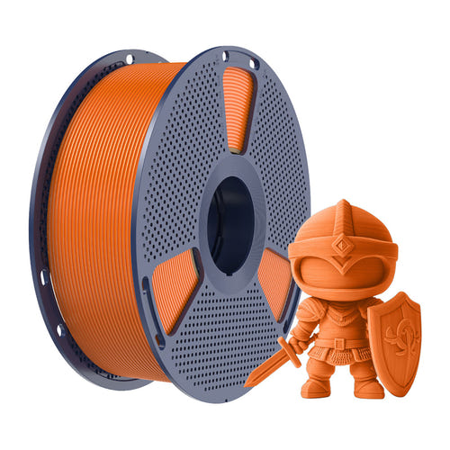 SUNLU PLA+ - Filament 3D robuste 1,75 mm 1 kg (orange soleil) : impression