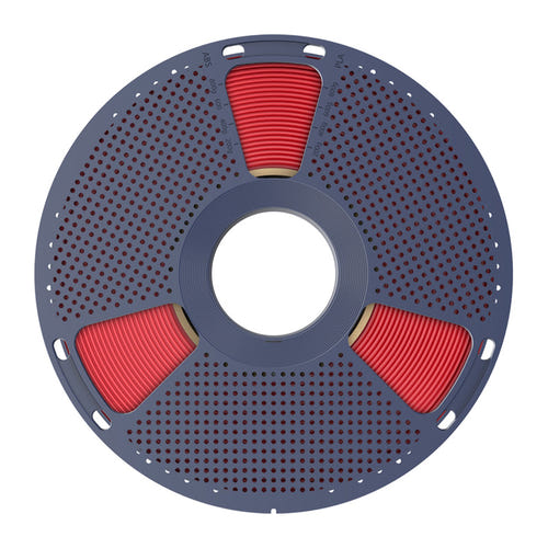 SUNLU PLA+ - Filament 3D robuste 1,75 mm 1 kg (rouge transparent) : détail filament