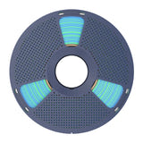 SUNLU PLA+ Silk Dual Color - Filament 3D bicolore 1,75 mm 1 kg (bleu-vert) : détail filament
