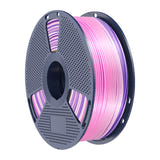 SUNLU PLA+ Silk Rainbow - Filament 3D arc-en-ciel soyeux 1,75 mm 1 kg (dégradé 03) : détail filament