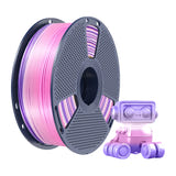 SUNLU PLA+ Silk Rainbow - Filament 3D arc-en-ciel soyeux 1,75 mm 1 kg (dégradé 03) : impression