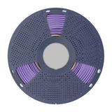 SUNLU PLA+ Silk Tri-Color - Filament 3D tricolore 1,75 mm 1 kg (noir-or-violet) : détail filament