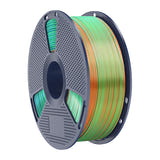 SUNLU PLA+ Silk Tri-Color - Filament 3D tricolore 1,75 mm 1 kg (orange-bleu-vert) : exemple