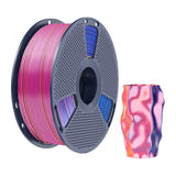 SUNLU PLA+ Silk Tri-Color - Filament 3D tricolore 1,75 mm 1 kg (rouge-jaune-bleu) : impression