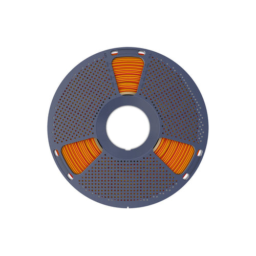 SUNLU PLA+ Silk Tri-Color - Filament 3D tricolore 1,75 mm 1 kg (rouge-jaune-vert) : détail filament