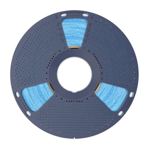 SUNLU PLA Twinkling - Filament 3D pailleté 1,75 mm 1 kg (bleu brillant) : impression