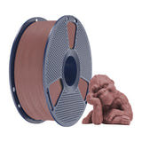 SUNLU Wood - Filament 3D effet bois 15 % bois véritable 1,75 mm 1 kg (cerisier) : impression