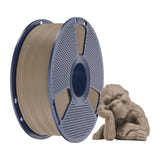 SUNLU Wood - Filament 3D effet bois 15 % bois véritable 1,75 mm 1 kg (bois naturel) : emballage