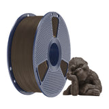 SUNLU Wood - Filament 3D effet bois 15 % bois véritable 1,75 mm 1 kg (noyer) : impression