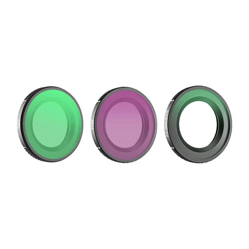 Sunnylife - Kit 3 filtres 1/4 Black Mist + CPL + ND16 pour DJI Osmo Nano