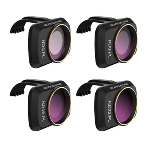 Sunnylife - Kit 4 filtres ND-PL 4-8-16-32 MM-FI9255 pour DJI Mini 2 / Mini 2 SE
