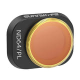 Sunnylife - Kit 4 filtres ND/PL 8-16-32-64 N4P-FI728 pour DJI Mini 4 Pro : filtre ND64 PL