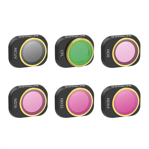 Sunnylife - Kit 6 filtres MCUV / CPL / ND8-64 N4P-FI730 pour DJI Mini 4 Pro (vue 1)