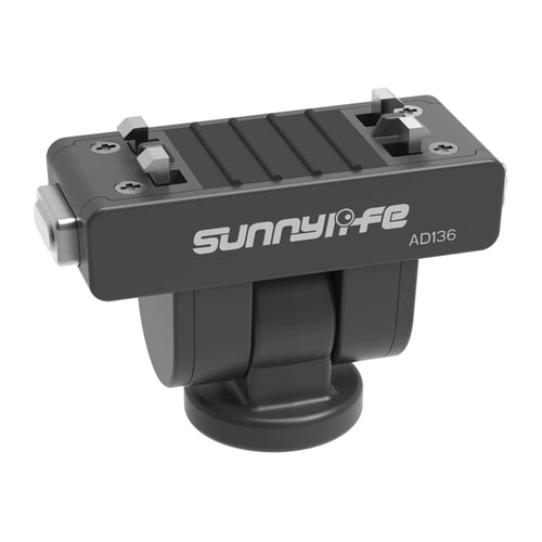 Sunnylife - Adaptateur rapide AD136 à inclinaison 180° pour Insta360 X4 Air / X5 / Ace Pro 2 / Ace Pro / Ace