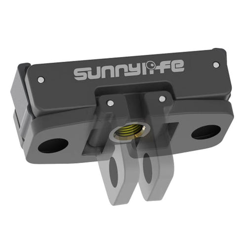 Sunnylife - Adaptateur magnétique 1/4 pouce AD691 pour DJI Action 2/3/4 : aimant loquets