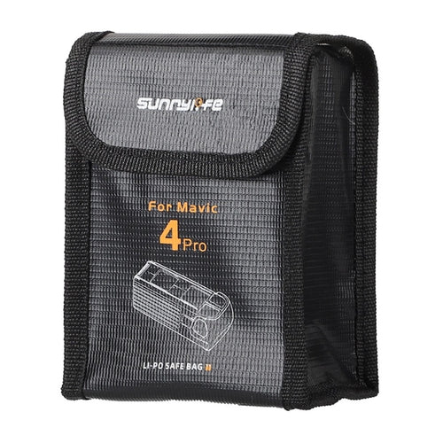 Sunnylife - Étui ignifugé M4P-DC010 pour 2 batteries DJI Mavic 4 Pro (noir)
