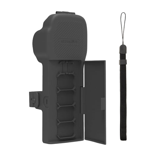 Sunnylife - Étui de protection OP3-K019 avec sangle et dragonne pour DJI Osmo Pocket 3 (gris)