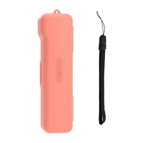 Sunnylife - Étui de protection OP3-K981-D avec sangle pour DJI Osmo Pocket 3 (rose)