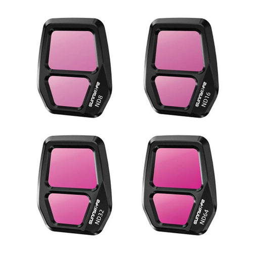 Sunnylife - Set de 4 filtres ND8, ND16, ND32, ND64 A3S-FI926 pour DJI Air 3S