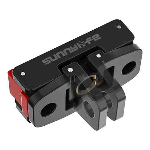 Sunnylife - Fixation magnétique à dégagement rapide OA5-AD887 pour DJI Osmo Action 5 Pro / 4 / 3 / 2 : détail verrouillage