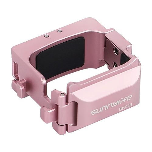 Sunnylife - Fixation rapide 1/4'' oreilles de chat pour DJI Osmo Pocket 3 (rose)