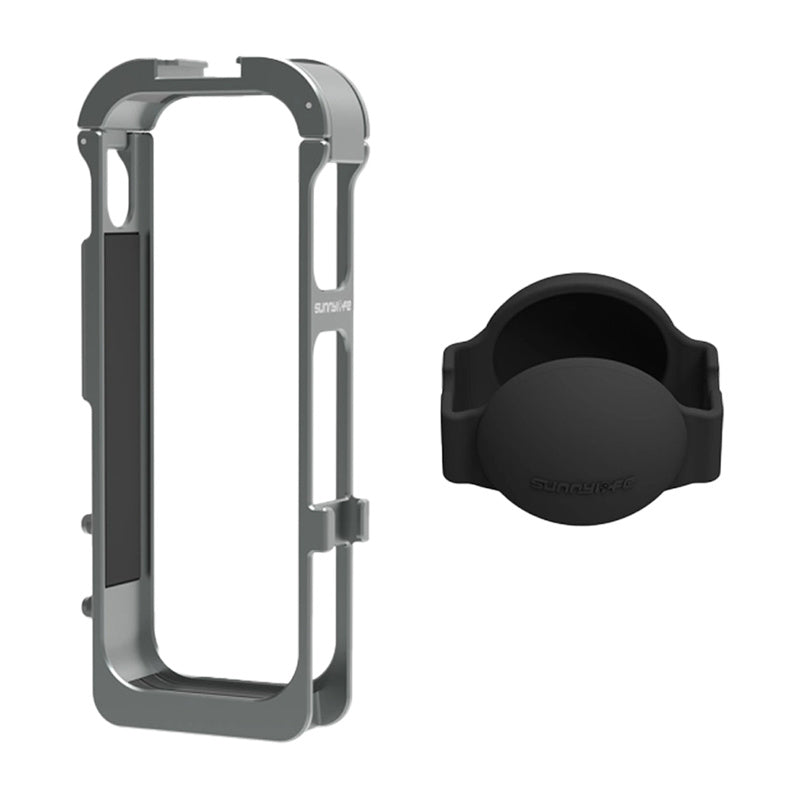 Sunnylife X5-BK012 - cage magnétique en métal et cache objectif pour Insta360 X5 - visuel 1