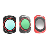 Sunnylife Kit 3 filtres VND2-32 Black Mist, CPL et MCUV pour Osmo Pocket 4 et Pocket 3 : VND CPL MCUV Osmo Pocket 4 3