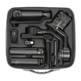 Sunnylife RO-B172 - sacoche bandoulière antichoc pour stabilisateur DJI RS 5 et accessoires, gris : rangés