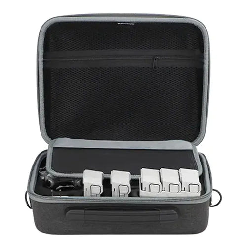 Sunnylife - Sac Combo N4P-B698 pour DJI Mini 4 Pro (gris) : intérieur alvéoles