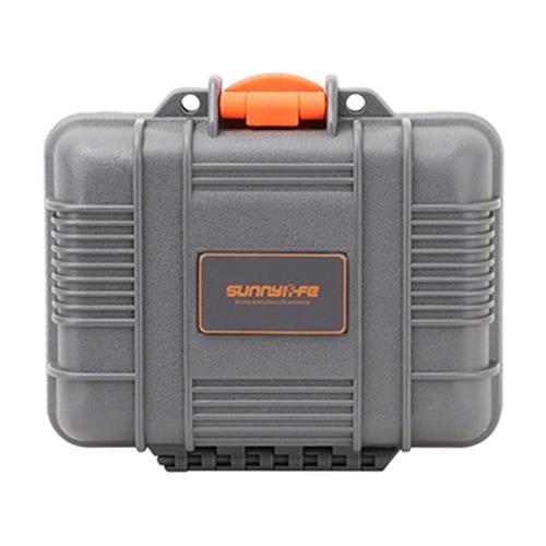 Sunnylife - Valise de transport AQX-18 pour DJI Osmo Action 5 Pro/4/3 (grise) : intérieur moulé caméra