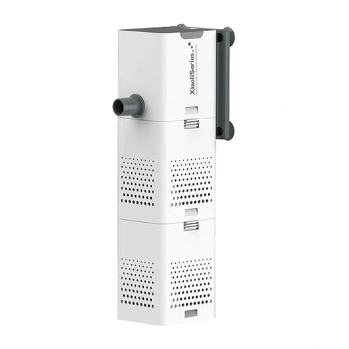 SUNSUN XQP-500F - Pompe filtrante immergée 3 en 1, 500 l/h : vue de côté