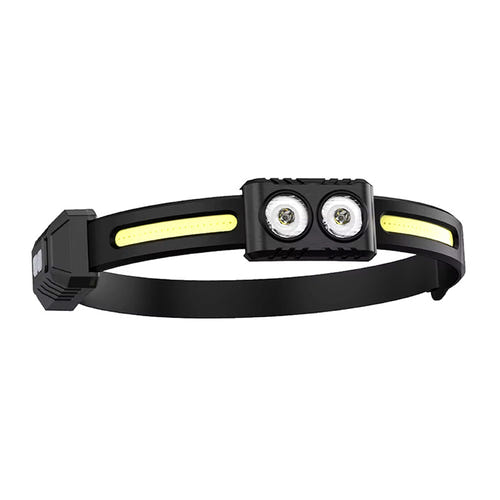 Superfire A20 - Lampe frontale 540 lm avec panneau COB : noire