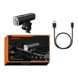 Superfire BL12 - Éclairage vélo double faisceau 1200 lm, USB-C : charge USB-C