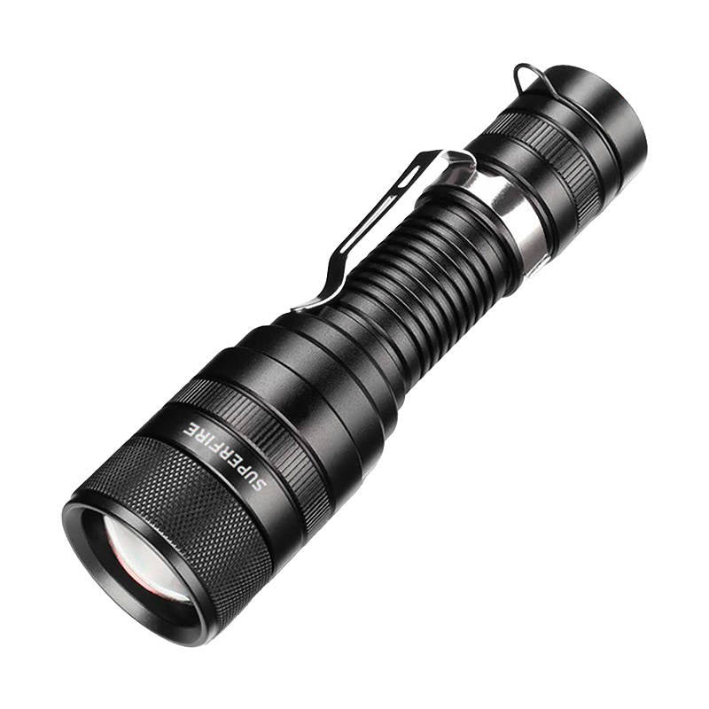 Superfire F5 - Lampe torche 1100 lm à focale réglable, portée 236 m - visuel 1