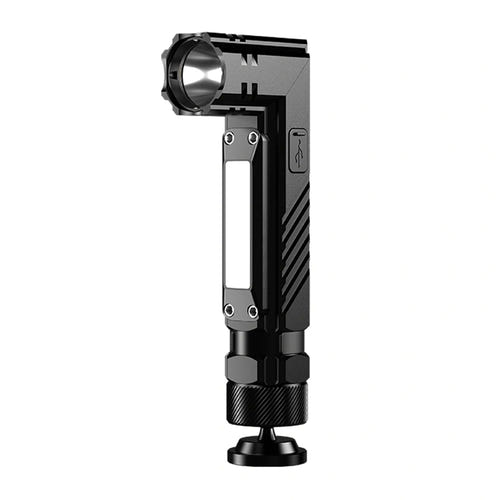 Superfire G19 - Lampe torche rechargeable USB-C multifonction : noire