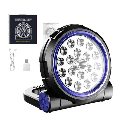 Superfire GM03 - Lampe d'atelier 920 lm, 7 modes, aimant, USB-C : tête orientable