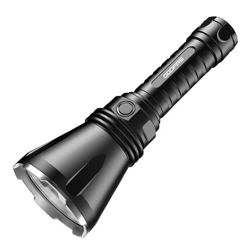 Superfire Godfire TF01 - Lampe torche 1371 lm, portée 1000 m : noire