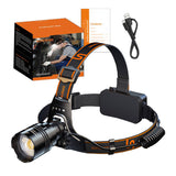 Superfire HL31 - lampe frontale rechargeable 2200 lm, portée 330 m - visuel 2