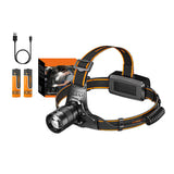 Superfire HZ01 - Lampe frontale UV 395 nm et lumière blanche : détail