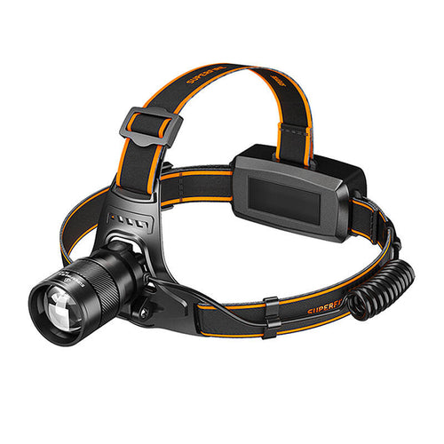 Superfire HZ01 - Lampe frontale UV 395 nm et lumière blanche