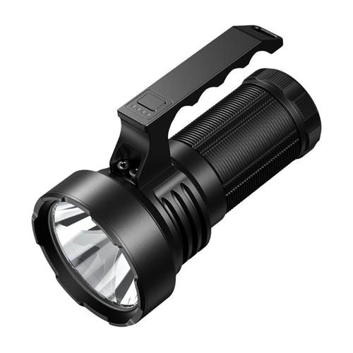 Superfire L20 - Projecteur LED 5000 lm USB-C, portée 600 m : faisceau