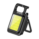 Superfire MX16 - Mini lampe 600 lm USB-C, aimant, 4 modes : métal