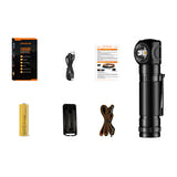 Superfire TH04-U - Lampe torche multifonction 500 lm 3-en-1 : détail