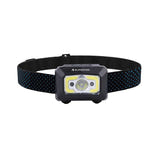 Superfire X30 - Lampe frontale 340 lm avec capteur et lumière rouge : noire