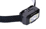 Superfire X30 - Lampe frontale 340 lm avec capteur et lumière rouge : bandeau