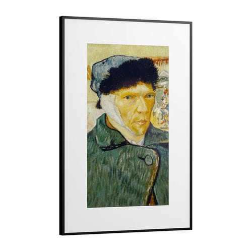SwitchBot AI Art Frame 31,5 pouces - Grand cadre photo numérique e-paper : vue