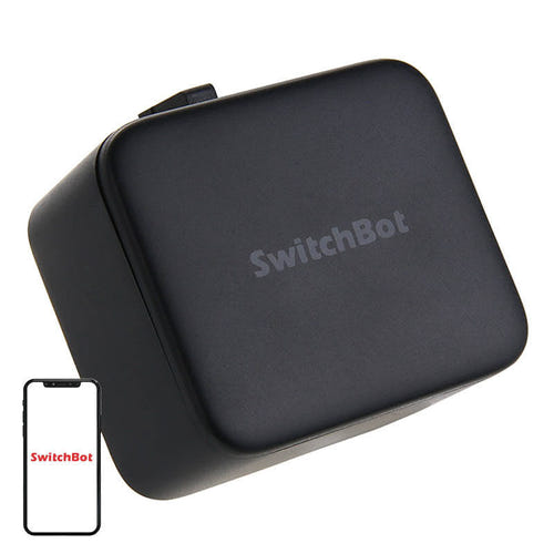 SwitchBot Bot S1 - robot poussoir connecté pour interrupteurs (noir)