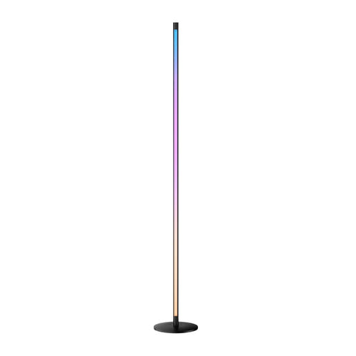 SwitchBot Floor Lamp RGBICWW - lampadaire connecté à effets multicolores : RGBIC posé horizontale
